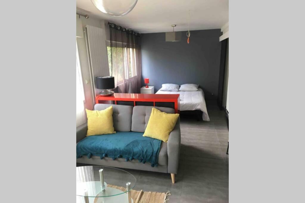 Bel Appartement En Rez De Jardin, 10Min Centre Et 300M Quais De Seine Wifi Руан Екстер'єр фото